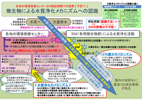 水質浄化メカニズム認識